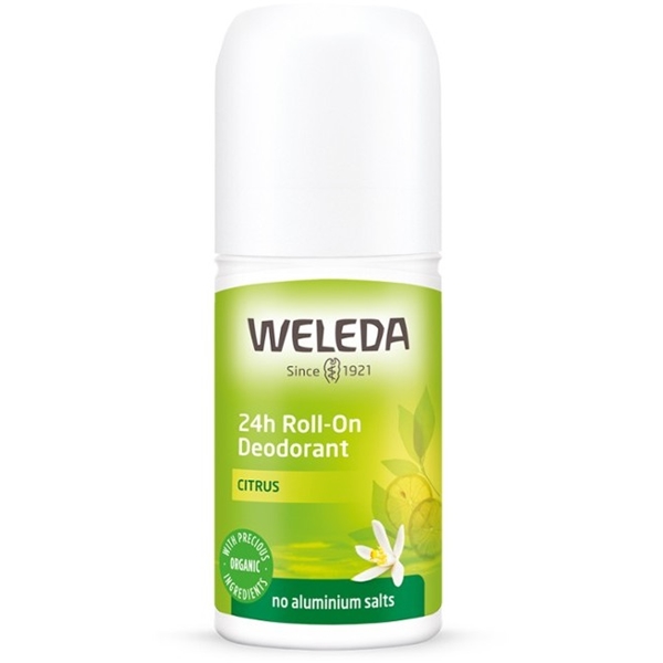 Citrus 24h Roll-On Deodorant 50 ml, Weleda