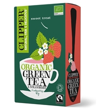 20 pussia - Clipper Green Tea Strawberry