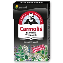 45 gr - Carmolis Örtpastill Salmiak