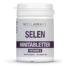 180 tablettia - WellAware-Selen + E Vitamin