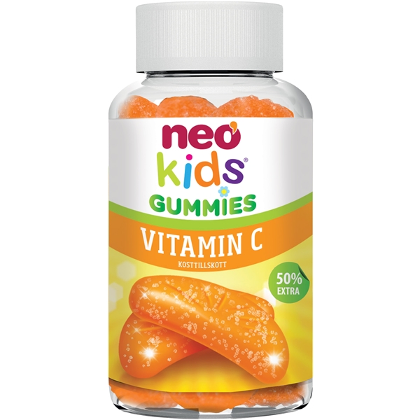 Neo Kids Gummies Vitamin C 45 tablettia, Alpha Plus