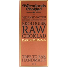 50 gr - WerChoklad RAW Kardemumma