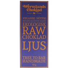 50 gr - WerChoklad RAW Ljus