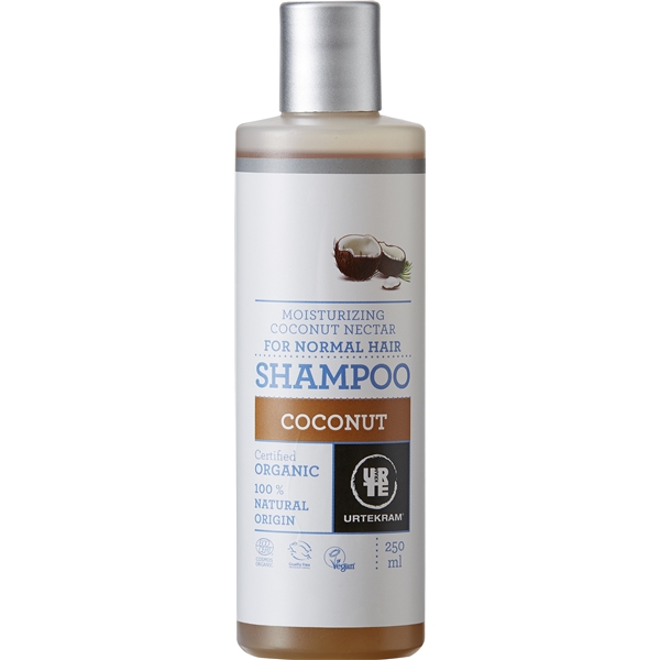 Coconut Shampoo 250 ml, Urtekram