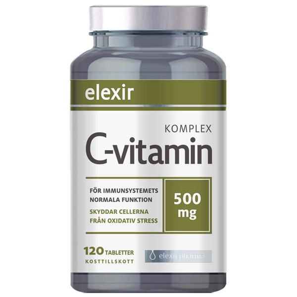 C-vitamin Komplex 120 tablettia, Elexir Pharma