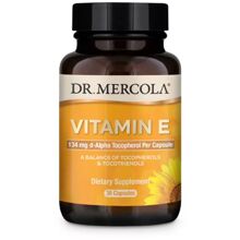Dr. Mercola E-Vitamin 200IE 30 kapselia