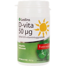 90 tablettia - D-vita 50mcg