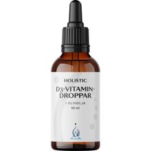 D3-vitamin droppar i olivolja