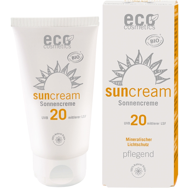 eco cosmetics solkräm spf20