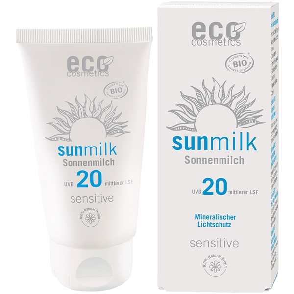 eco cosmetics Sunmilk spf 20