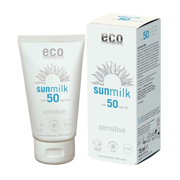 eco cosmetics Sunmilk spf 50