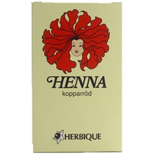 125 gr - Henna pulver kopparröd