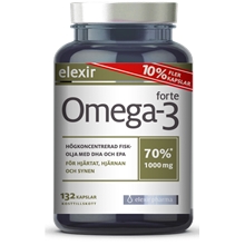 132 kapselia - Omega-3 forte 1000 mg