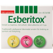 100 tablettia - Esberitox