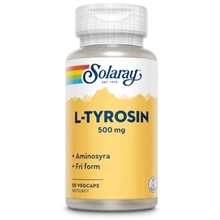 Solaray L-Tyrosin 50 kapselia