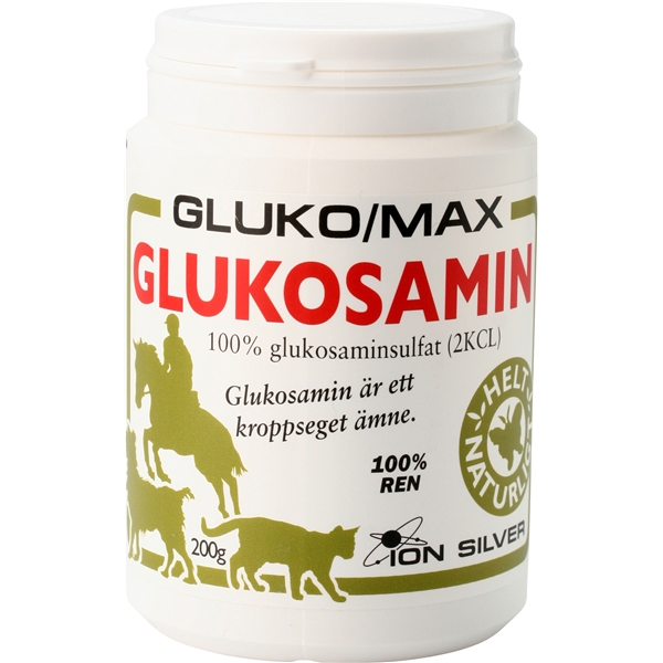 GlukoMax Glukosamin 200 gr, Ion Silver