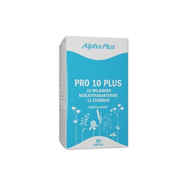 Pro 10 Plus 60 kapselia, Alpha Plus