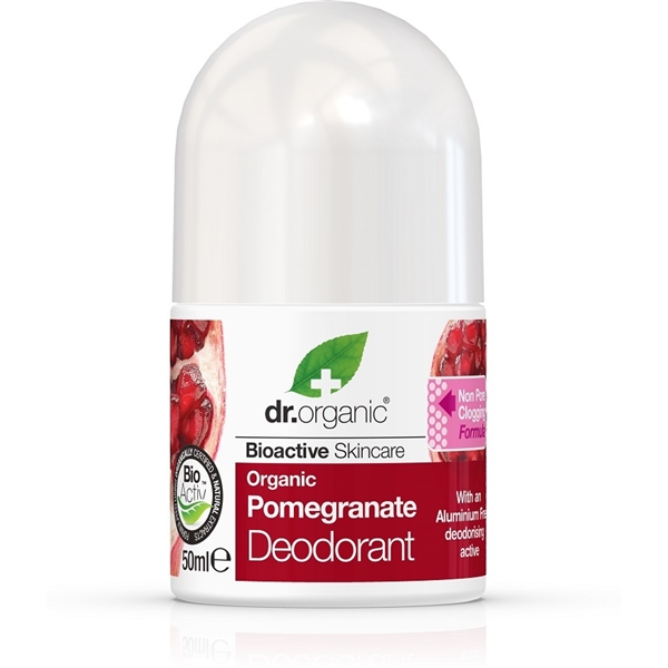 Pomegranate deodorant 50 ml, Dr Organic