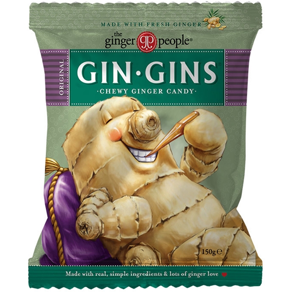 Gin Gins Original Chewy Ginger Candy