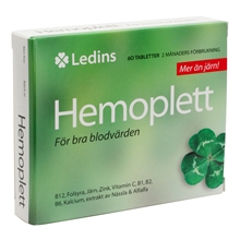 60 tablettia - Hemoplett
