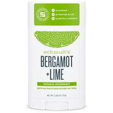 75 gr - Schmidt's Bergamot & Lime Deo Stick