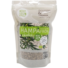 500 gr - Hampafrön Oskalade RAW&EKO