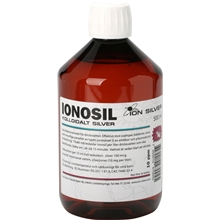 500 ml/pullo - Ionosil kolloidalt silver (silvervatten)