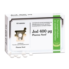 120 tablettia - Jod 400 µg Pharma Nord