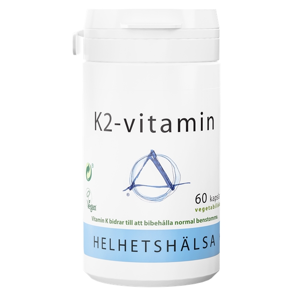 K2-vitamin 60 kapselia, Helhetshälsa