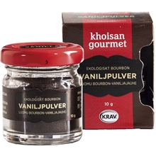 10 gr - Khoisan Gourmet Bourbon Vaniljpulver EKO