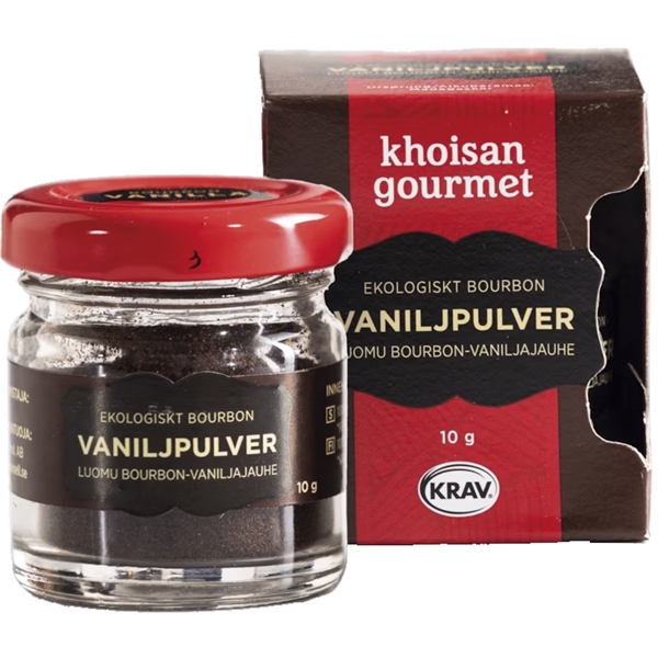 Khoisan Gourmet Bourbon Vaniljpulver EKO
