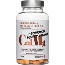120 tablettia - Kalcium & Magnesium 400/187,5 mg 120 tabletter
