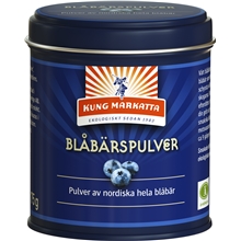 Kung Markatta Blåbärspulver 75 gr