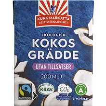 Kung Markatta Kokosgrädde 200 ml