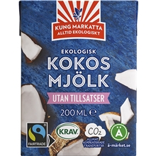 Kung Markatta Kokosmjölk 200 ml