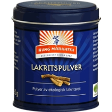 Kung Markatta Lakritspulver  Eko