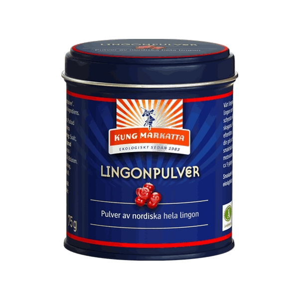 Kung Markatta Lingonpulver Eko 75 gr