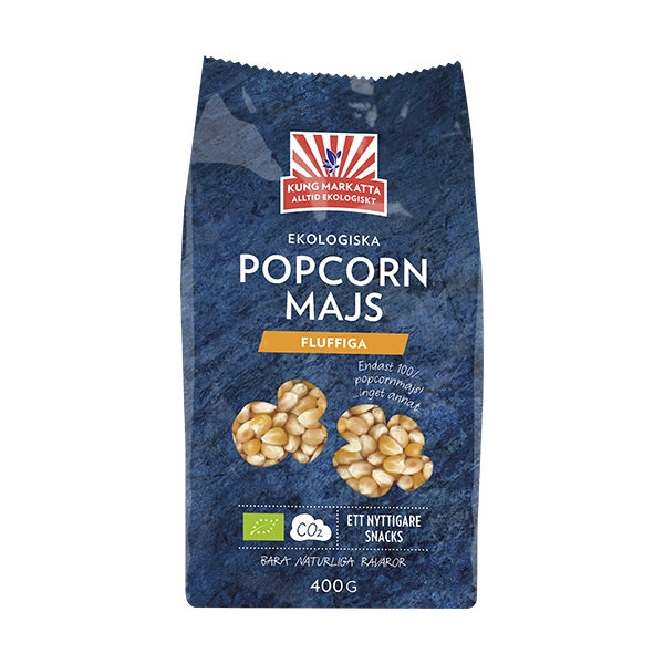 Kung Markatta Popcornmajs Eko