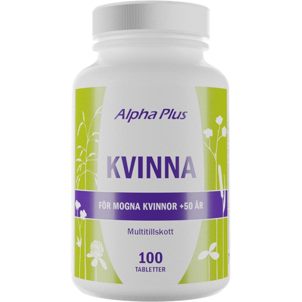 Kvinna 100 tablettia, Alpha Plus