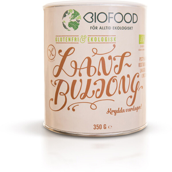 Lantbuljong 350 gr, Biofood