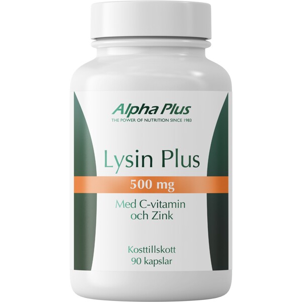 Lysin Plus 90 kapselia, Alpha Plus