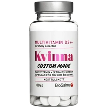 100 tablettia - Multivitamin kvinna D-vitamin++