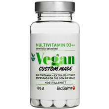 100 tablettia - Multivitamin vegan D-vitamin++