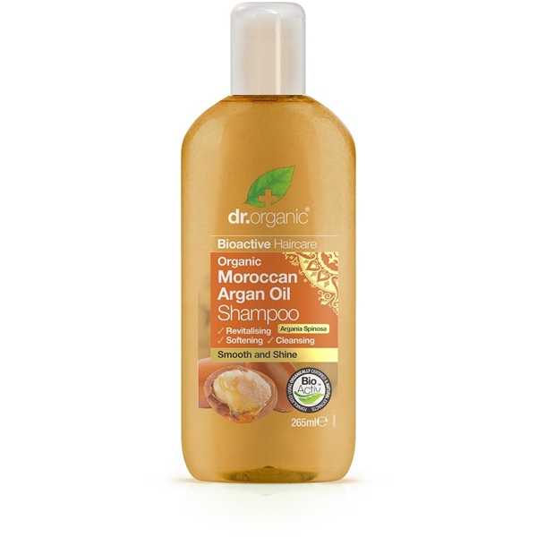 Moroccan Argan Oil Schampoo 265 ml, Dr Organic