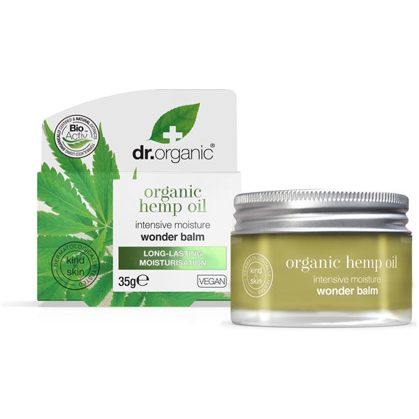 Organic Hemp Oil Wonder Balm 50 ml, Dr Organic