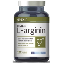 180 kapselia - Maca L-arginin