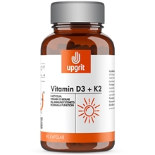 Vitamin D3 + K2 90 kapselia