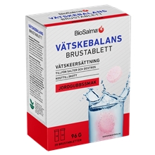 20 tablettia - Vätskebalans jordgubb