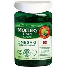 160 kapselia - Möller's Omega-3 Tran Kapslar