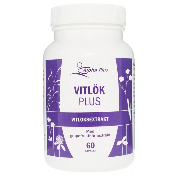 Vitlök Plus 60 kapselia, Alpha Plus